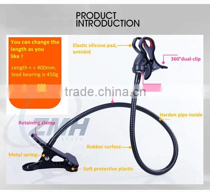2014 Popular 360 Rotation Universal Lazy Mobile Phone Holders