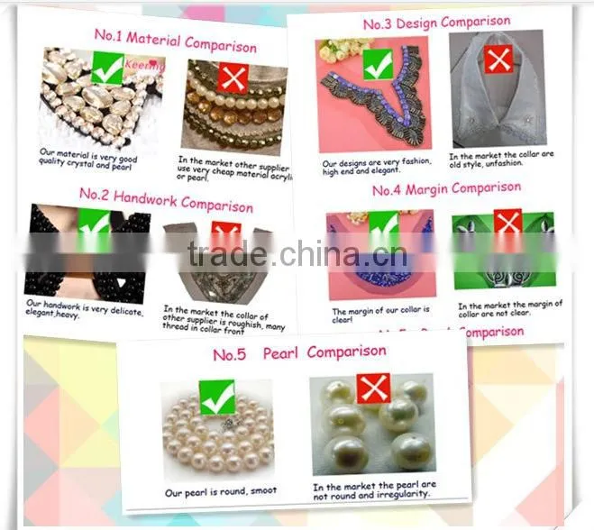 wholesale fashion fancy woman garment braid bead with fringe WTP-1296