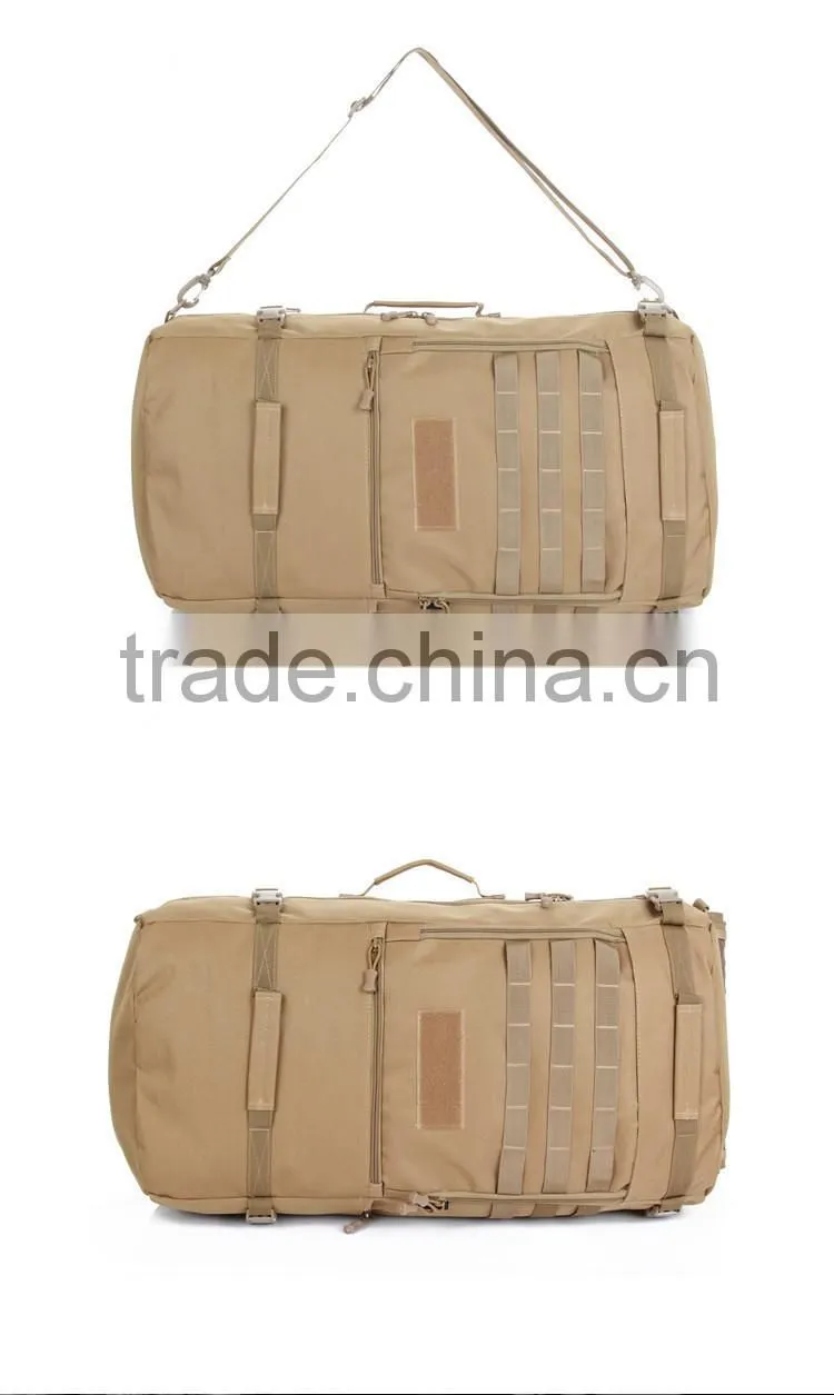 Outdoor waterproof large molle tactical military camouflage backpack