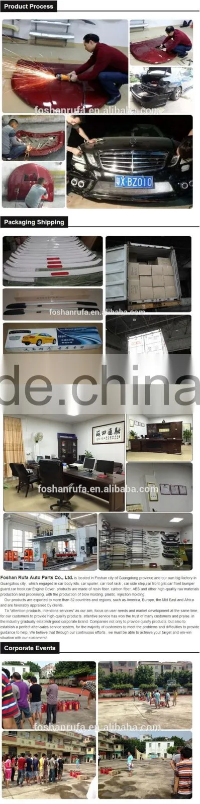 body kit car products made in asia for Honda FIT small body kit