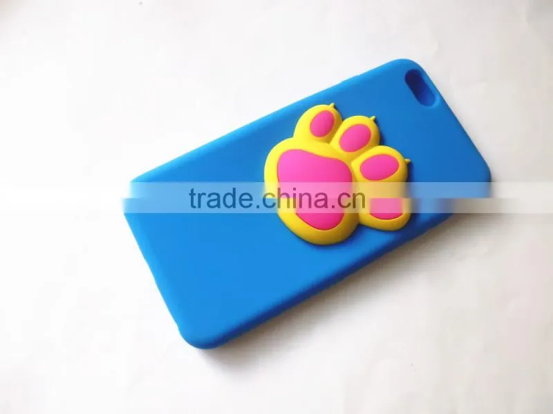 durable Silk print silicone mobilephone case