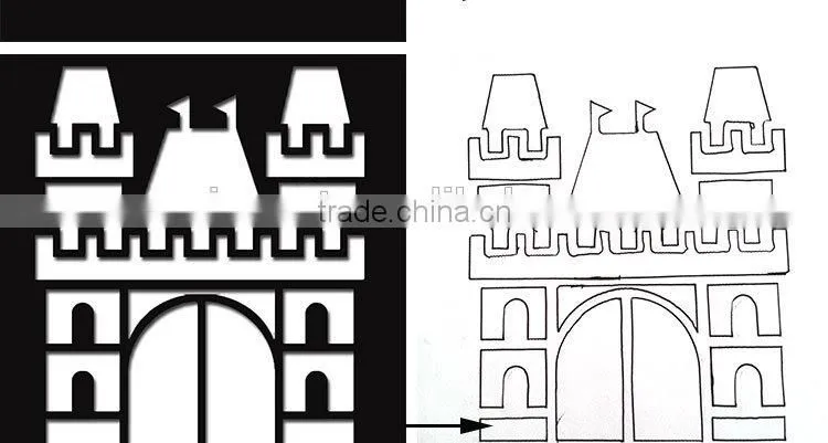 PP Material Dinosaur Shape Stencil