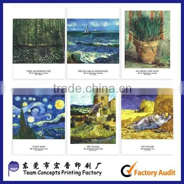 kraft paper thanks card christmas greeting card made in China