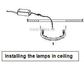 17.9W Cold White LED Panel Light 10in