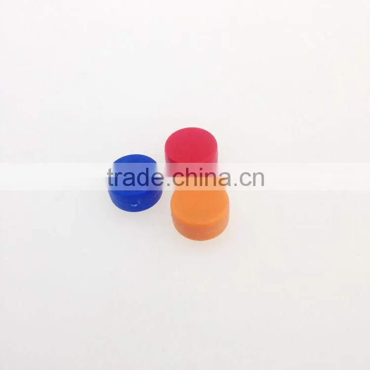 LMA Colorful Plastic Coated Magnet,Round Magnetic Button