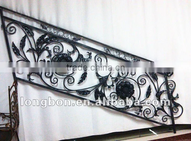 Top-selling forged iron railings banisters install