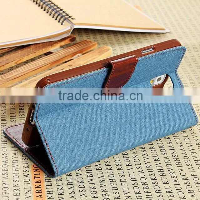 New design of Denim mobile phone case with card slot