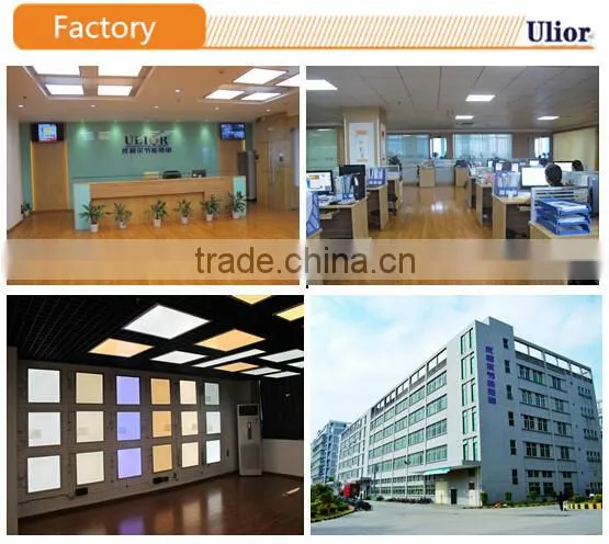 Shenzhen Ulior manufacotry 100W changeable led panel light dmx rgb led ceiling light 2x2 with 2.4G wireless