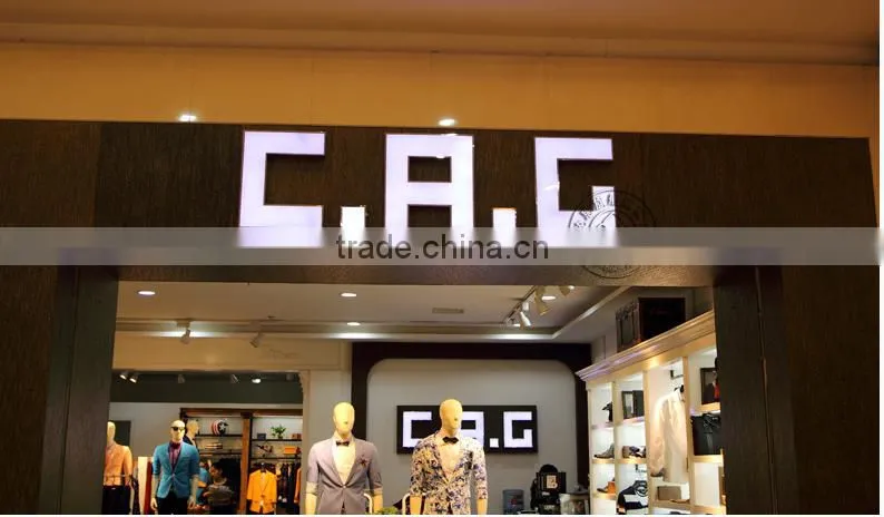 led backlit letter sign Manufacturer of China Mainland ,restaurant light letters,environmental Plastic Sign