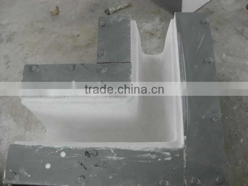 custom designed ceramic launder