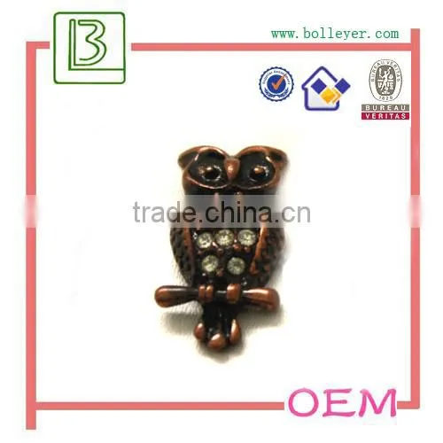 Custom Natural Pewter Lapel Pins Hand Finished