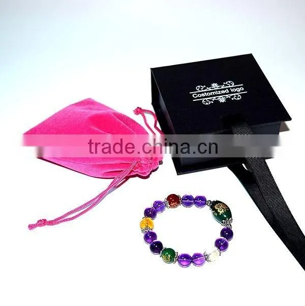 Matt black luxury cusom paper gift box packaging