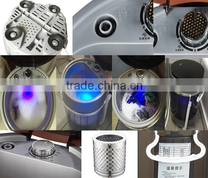 3KG single tub top loading portable mini washing machine/washer machine/wash machine