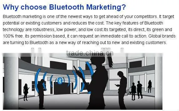 Portable Bluetooth Mobile Marketing Device