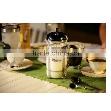 2016 Latest steel color double wall stainless steel coffee French Press
