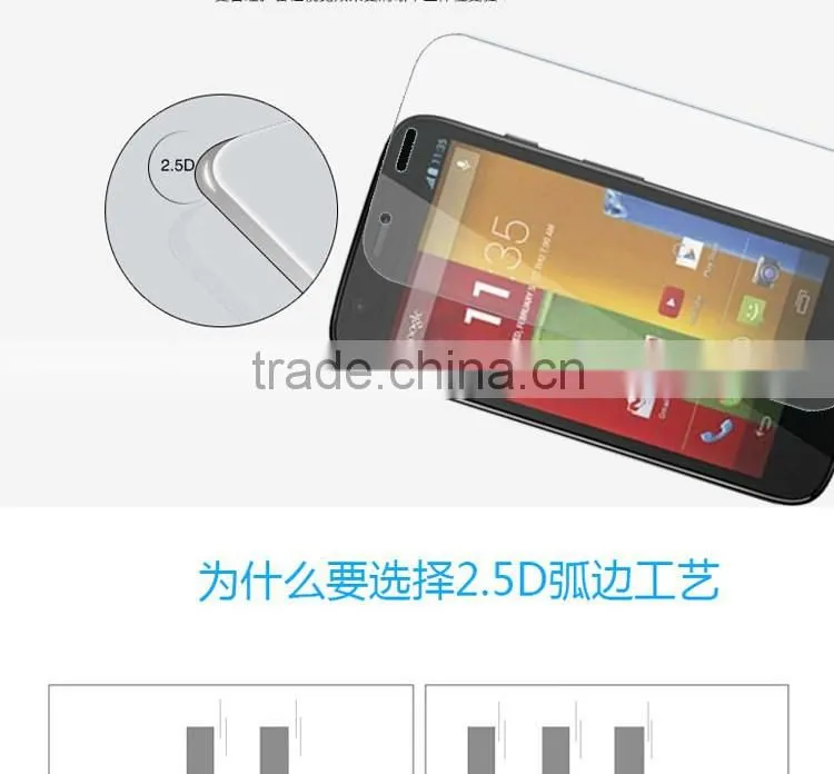 High Quality Wholesale Tempered Glass Screen Protector For Moto G Screen Protector