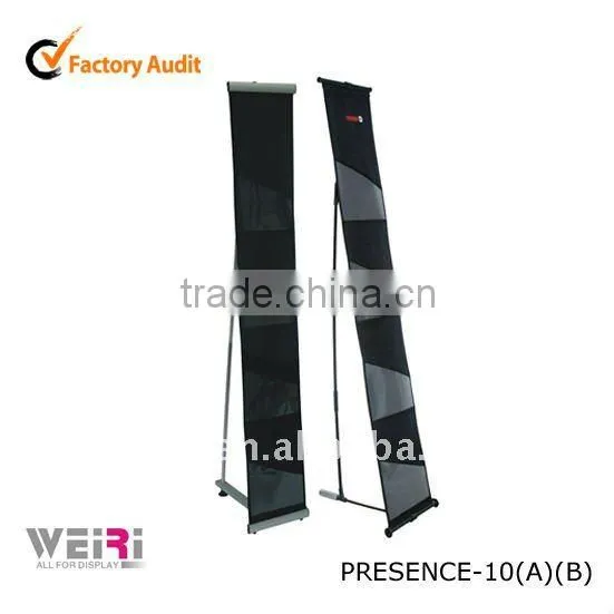 Aluminum Retiary Cloth Newspaper Display Stand