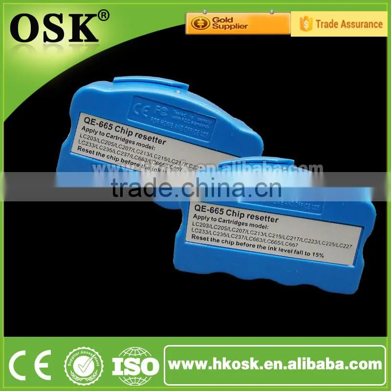 2015 NEW! Resetter for Brother LC223 LC225 LC227 Cartridge chip Resetter