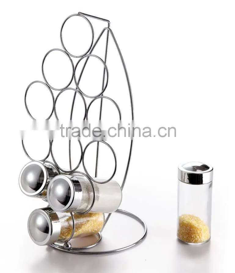 Stainless steel wire spice rack
