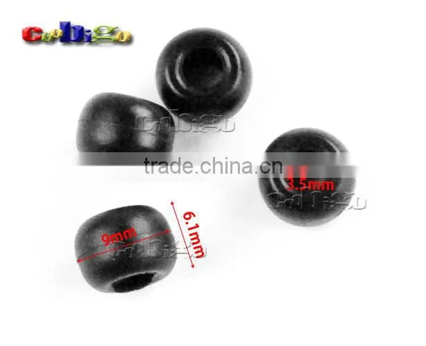 9/64"(3.5mm) Plastic Bell Stopper Cord Ends For Sportwear Paracord Rope Accessories #FLS179-B