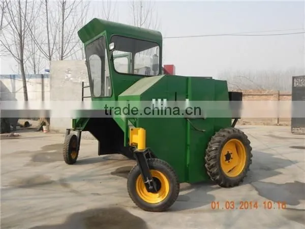 Biodegradable waste compost turner machine/food waste recycling machine/food waste processing machine