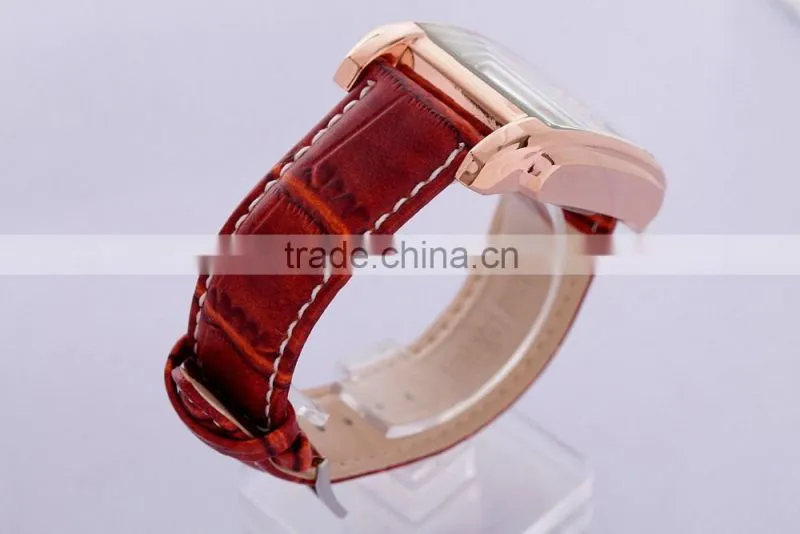 quamer watch dual time two time zone quartz watch fashion women men watch