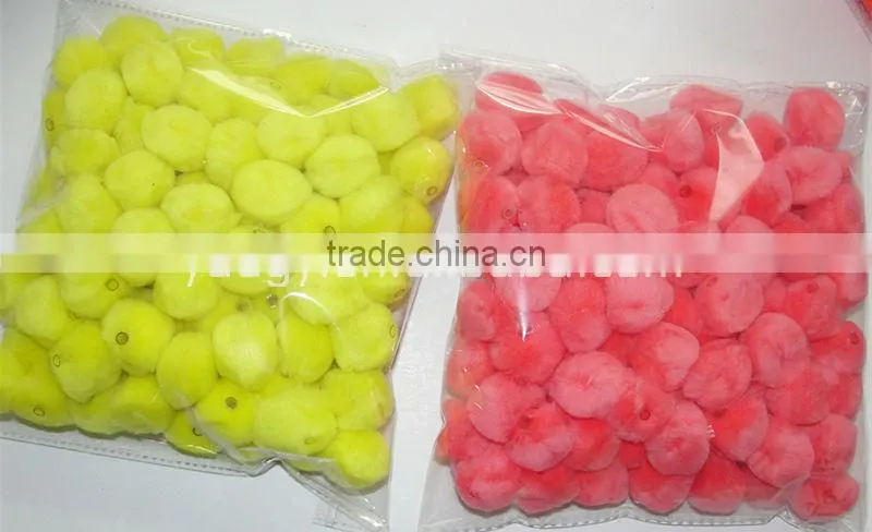 China factory party supply colorful cute acrylic pom poms tube toys for kids