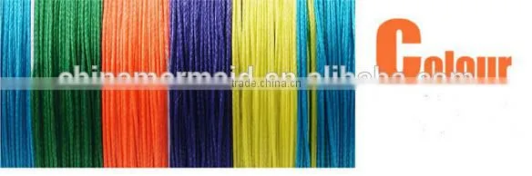 High quality 30LB PE braid line 4 stands fishing line