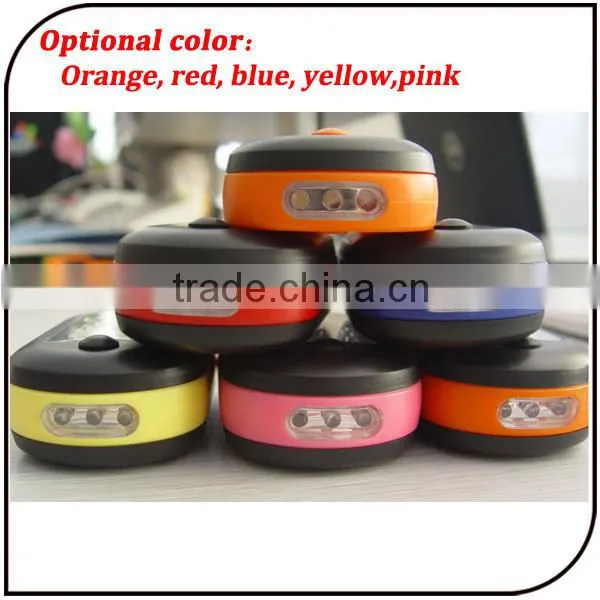 2 in1 24+3 Work Light Flashlight with Hook for Picnic Camping Outdoors