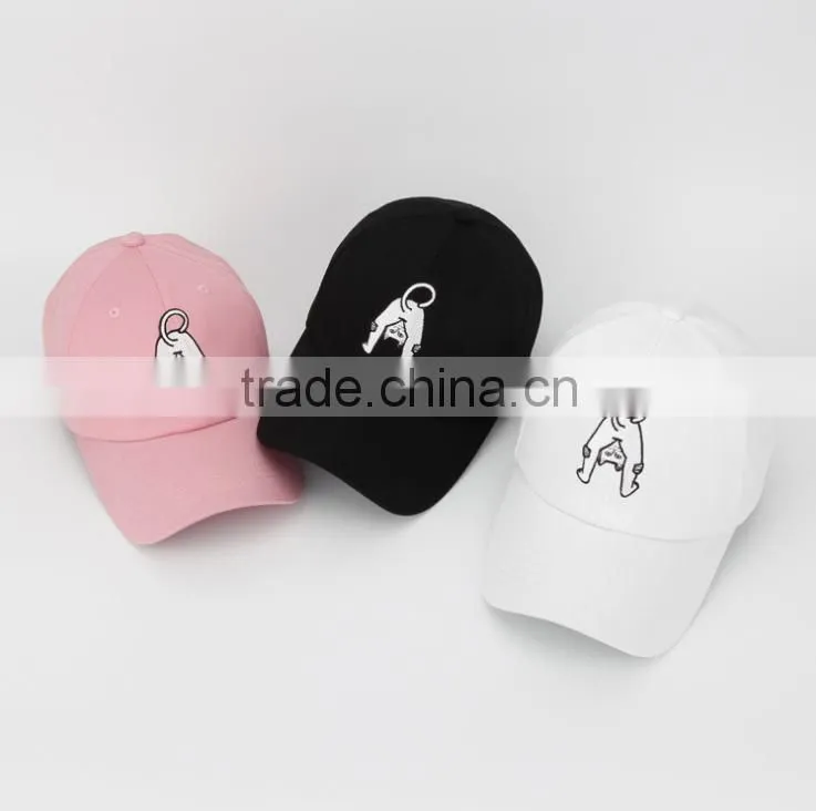 Fashion hot sale pokemon go pikachu logo embroidery hat for wholesale