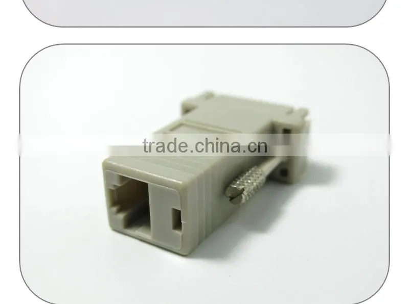 Cisco CAB-9AS-FDTE DB9 female to RJ45 female adapter