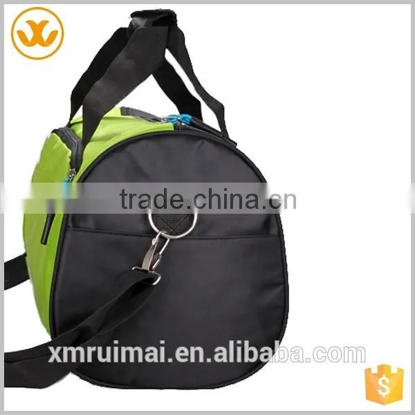 2015 China fashion lightweight foldable sports nylon custom gym bag