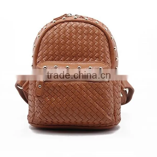 2016 Teenage Street Shoulder Bag For Girl Women Handwaved Backpack Euramerica Classical Type
