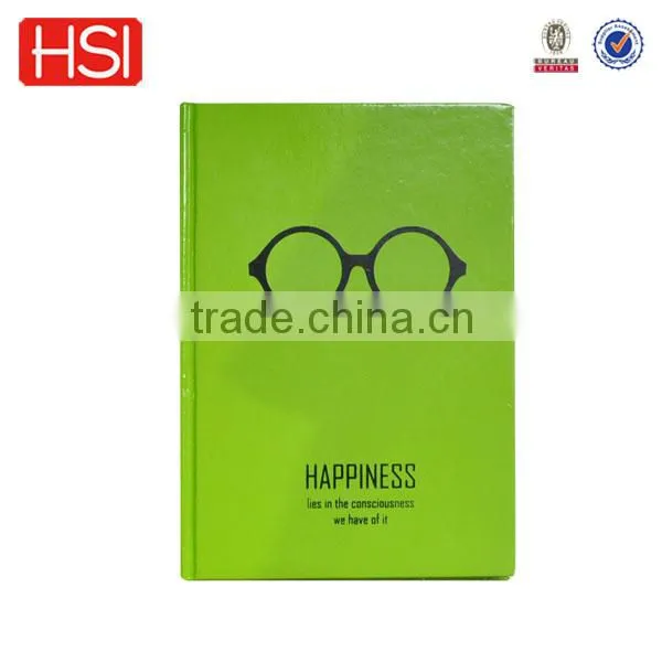 online hot selling chromatic diary notebook