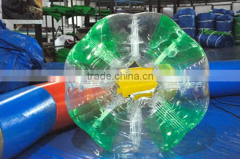 1.2m , 1.5m , 1.8m diameter bumper ball soccer bubble for sale