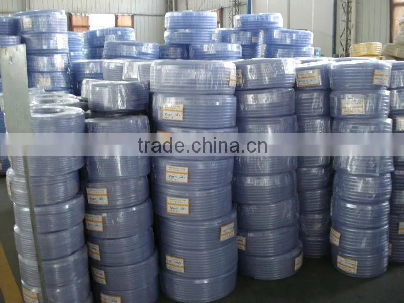 China Supplier 1/2" 3/4" 1" Flexible PVC braided hose for construction