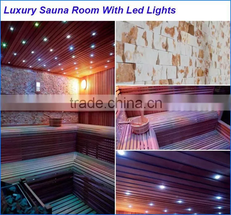 3~4 person traditional stone dry steam sauna room