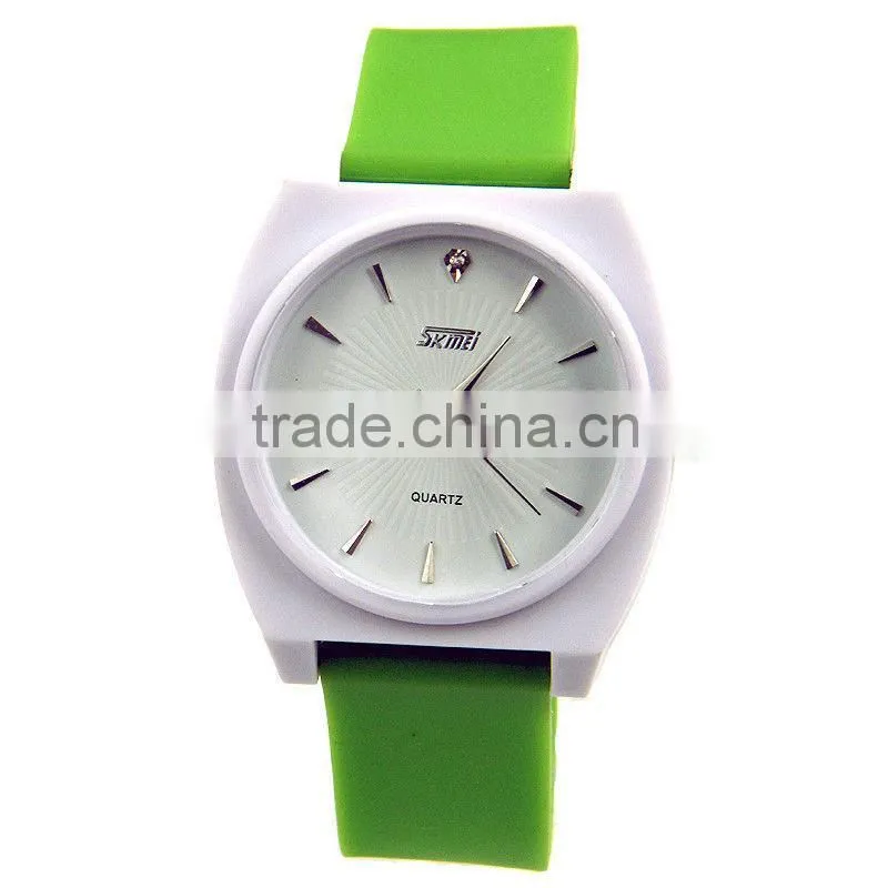 alloy fashion painting unisex wrist geneva watches Japan movement