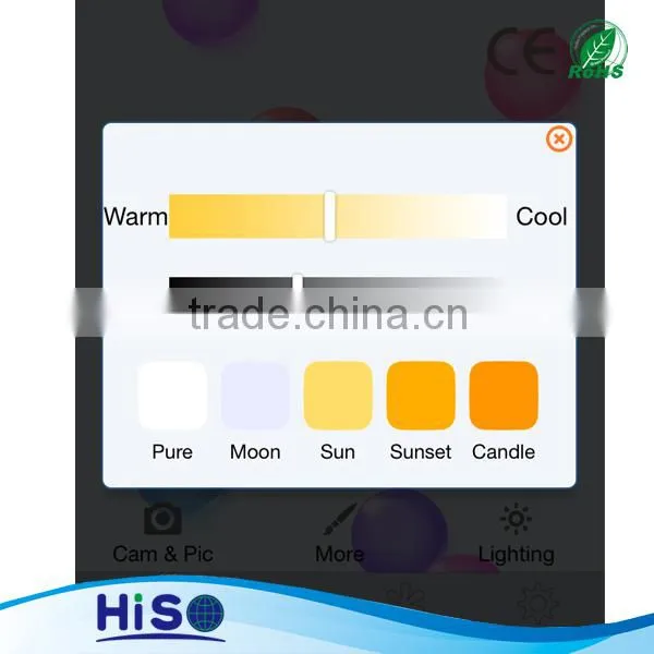 OEM Bluetooth LED Smart Bulb with top brand bluetooth module for smart home