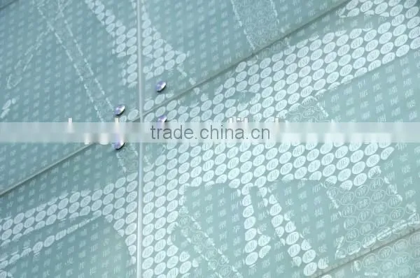 Decorative Printed Glass Tempered Architectural Glass Price m2