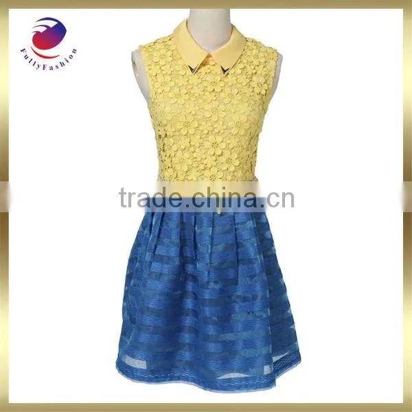 blue dresses women sleeveless elegant long dress