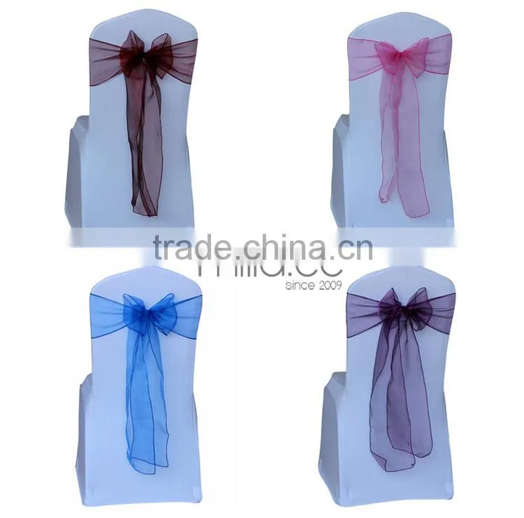 Organza chair sash