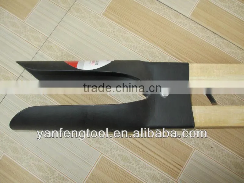 Hot post hole digger with wooden hand(high quality)