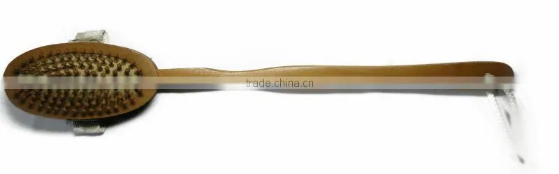 wood beads back massager