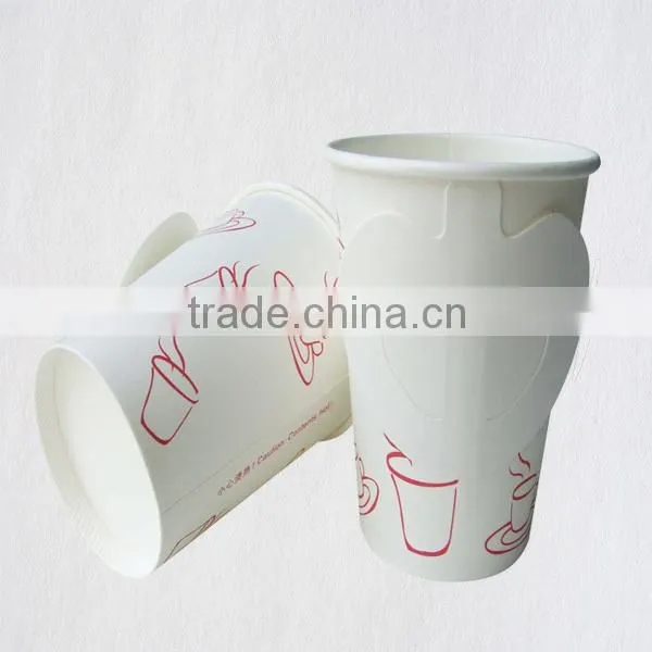 12oz vacuum style insulated paper cup hot coffee cup made in china paper cup