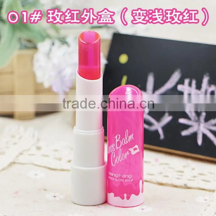 Hengfang Jelly Lipstick new fashion clean stick 24pcs 4color per box