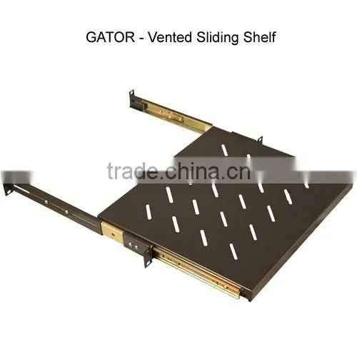 Professional Adjustable Rack Mount Metal Server Shelf Shelves Rail Rails 1U