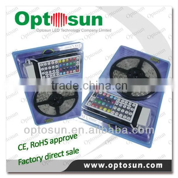 Super Bright DC12V 14.4W/M 300LED 5050 SMD Waterproof LED Soft Strip Light LED Flexible Strip
