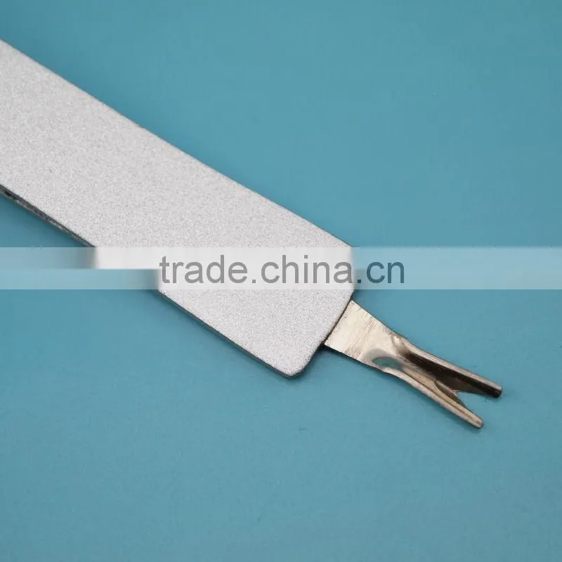 Fancy design with cuticle trimmer custom tweezers