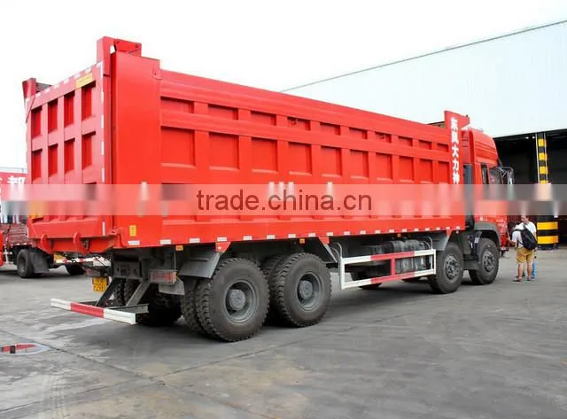 Alibaba China new arrival hot sale super quality 385hp euro4 dongfeng 12-wheel dump truck
